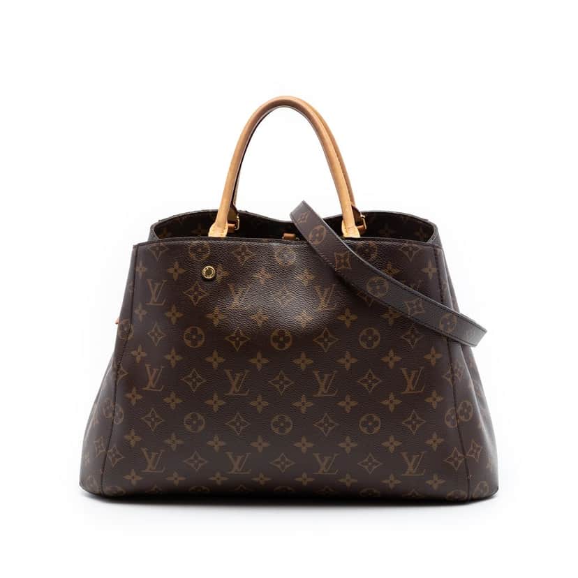 Louis Vuitton Monogram Montaigne GM Brown Very good condition - Front View
