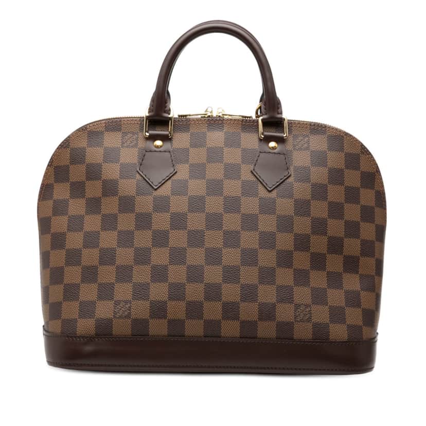 Louis Vuitton Damier Ebene Alma PM Brown Very good condition - Front View