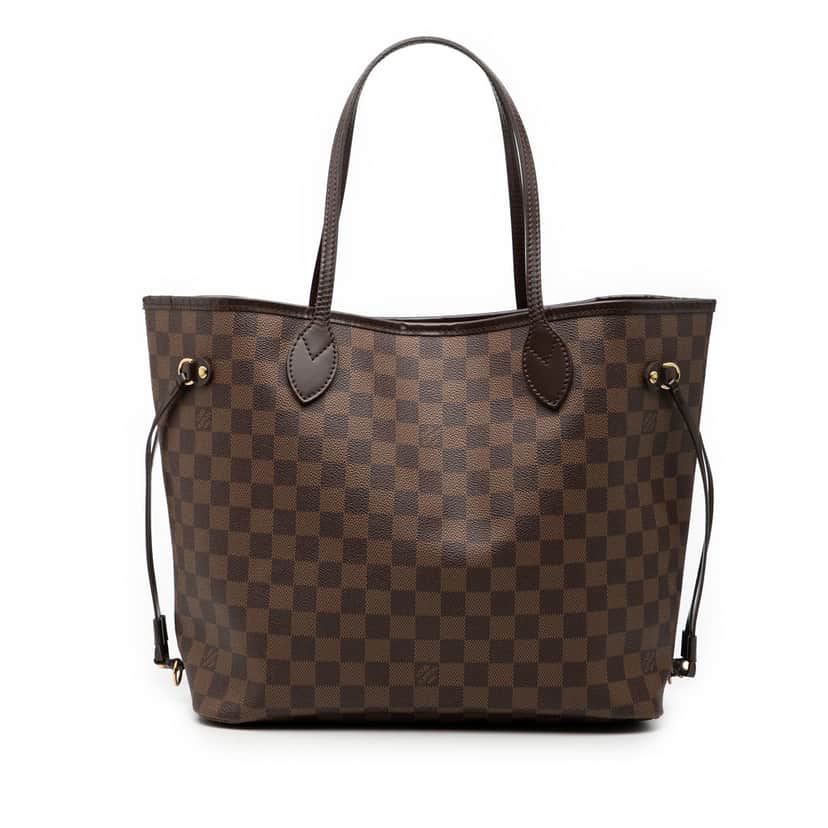 Louis Vuitton Damier Ebene Neverfull MM Brown Very good condition - Front View