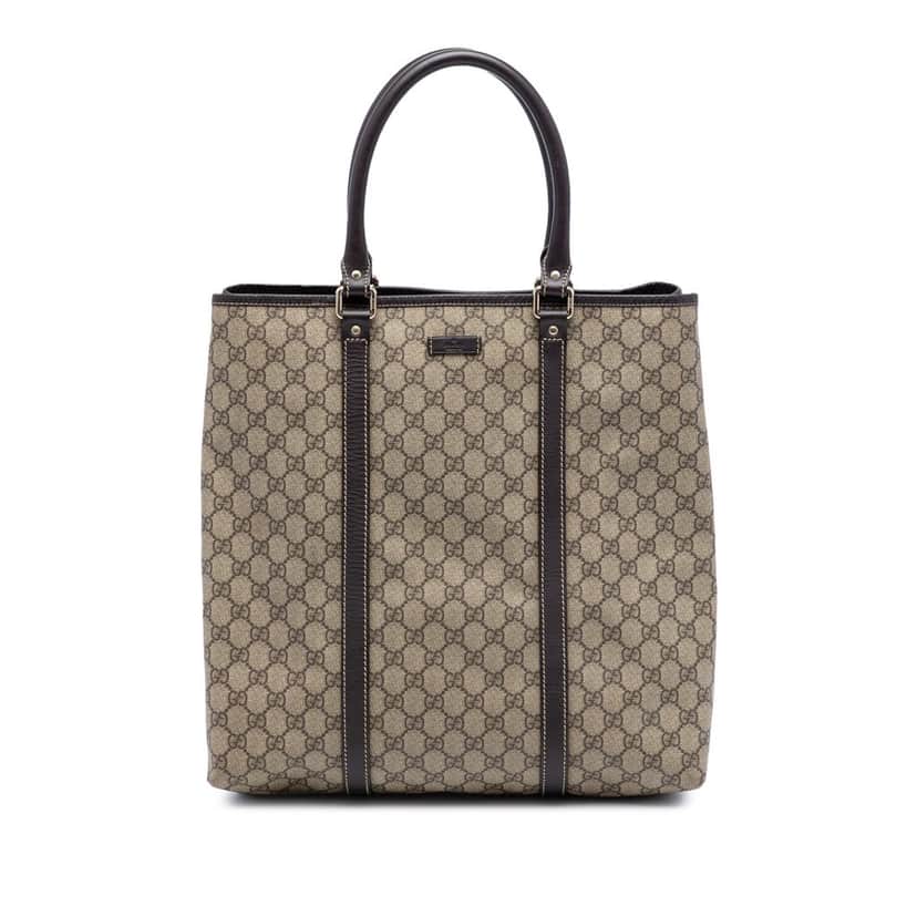 Gucci GG Supreme Joy Vertical Tote Beige Very good condition - Front View