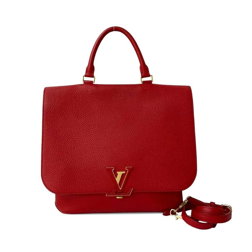 Louis Vuitton Taurillon Volta Red Leather Very good condition - Front View