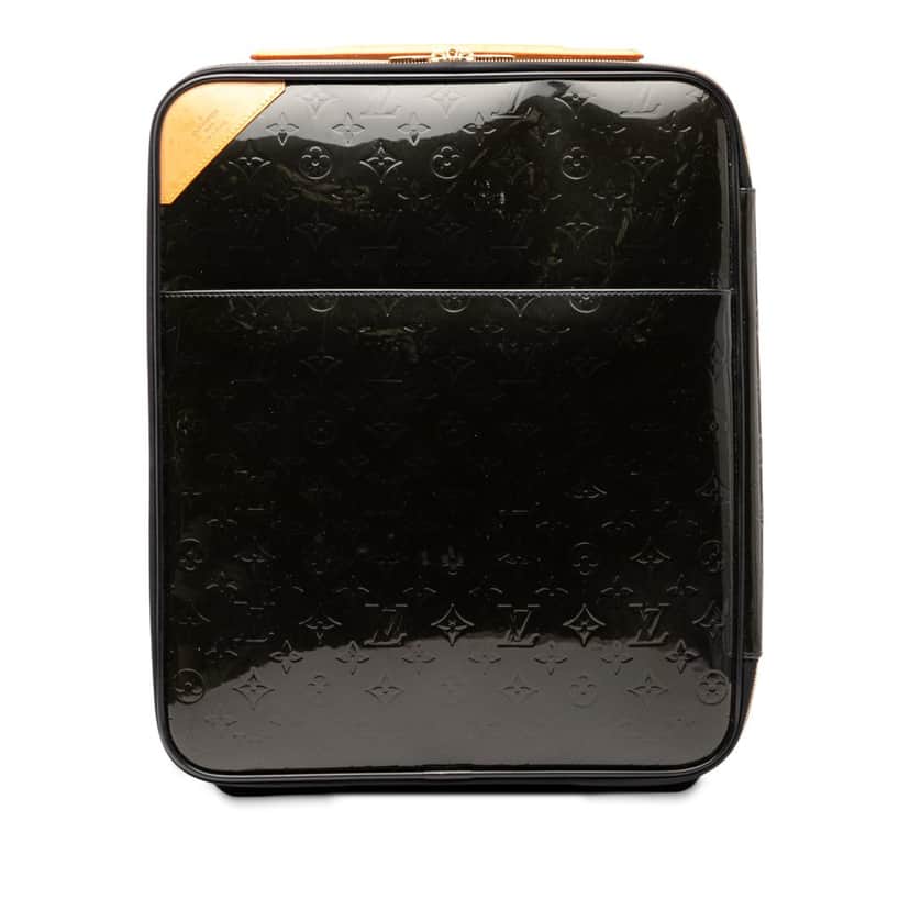 Louis Vuitton Monogram Vernis Pegase 45 Black Leather Very good condition - Front View