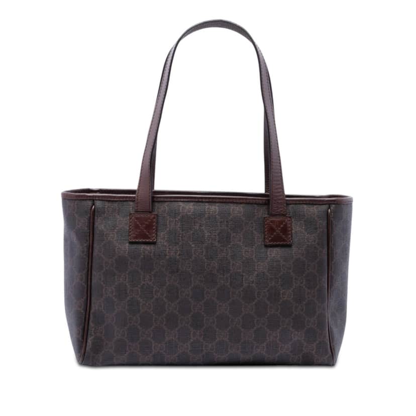 Gucci GG Supreme Tote Brown Very good condition - Front View