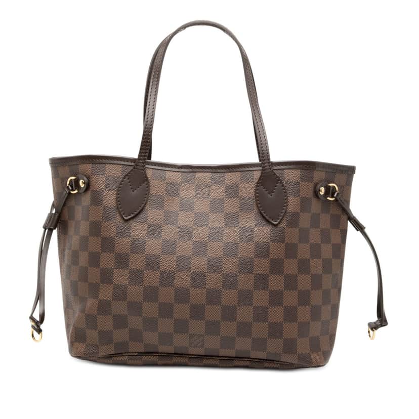 Louis Vuitton Damier Ebene Neverfull PM Brown Very good condition - Front View