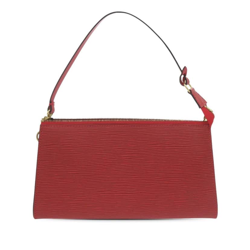 Louis Vuitton Epi Pochette Accessoires Red Leather Very good condition - Front View