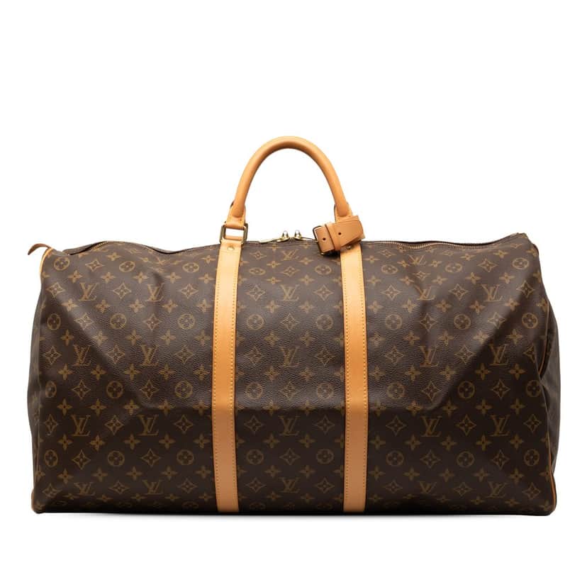 Louis Vuitton Monogram Keepall 60 Brown Very good condition - Front View