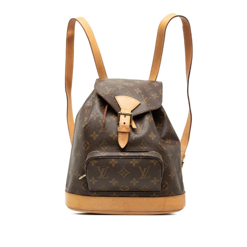 Louis Vuitton Monogram Montsouris PM Brown Very good condition - Front View