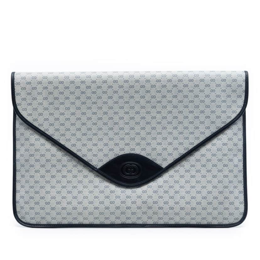 Gucci Micro GG Supreme Clutch Other Very good condition - Front View