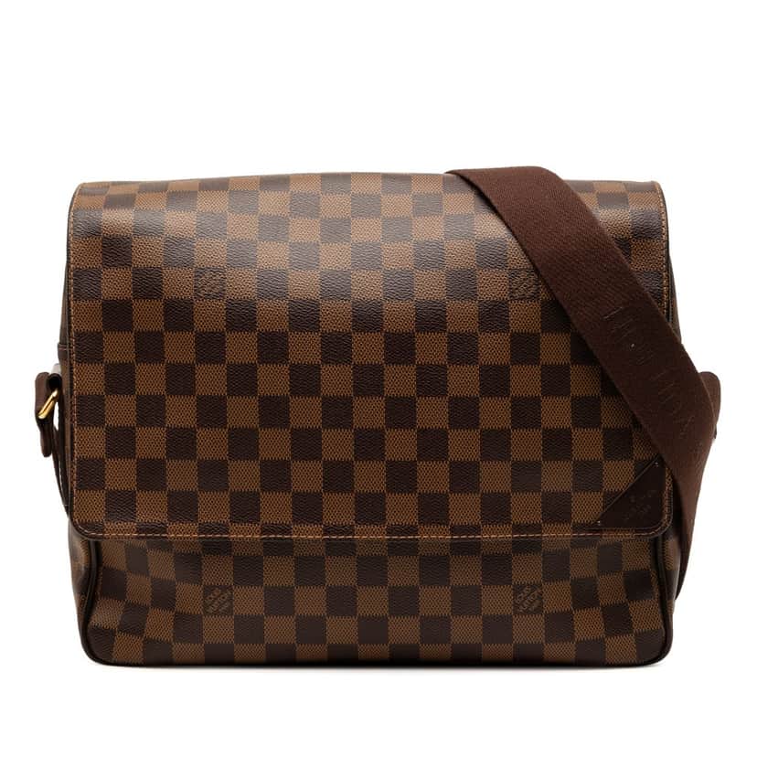 Louis Vuitton Damier Ebene Shelton MM Brown Very good condition - Front View
