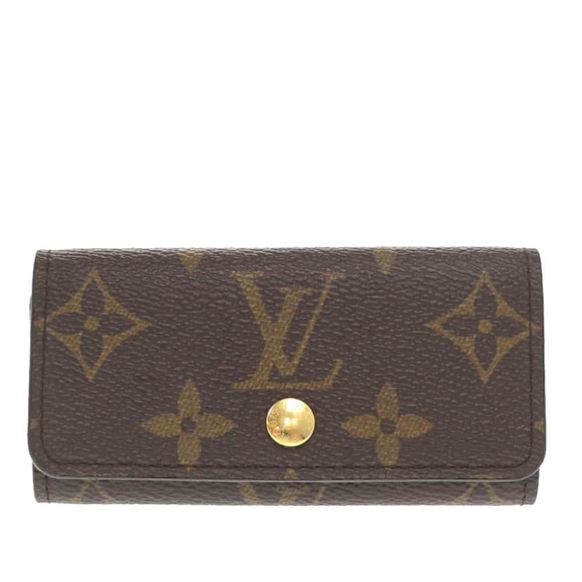 Louis Vuitton Monogram 4 Key Holder Brown Very good condition - Front View