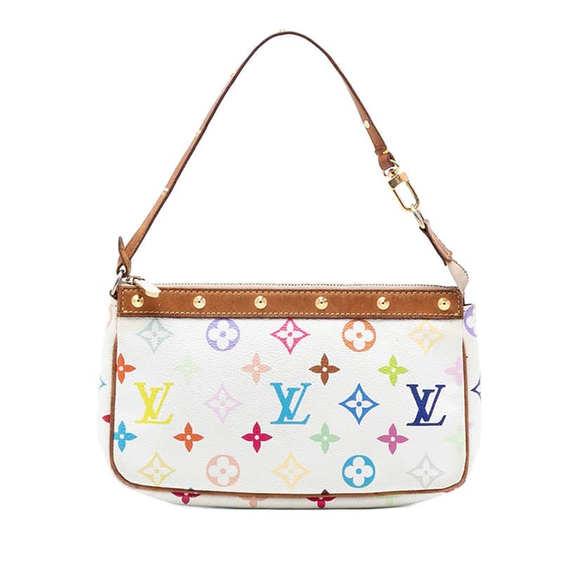 Louis Vuitton Monogram Multicolore Pochette Accessoires White Very good condition - Front View