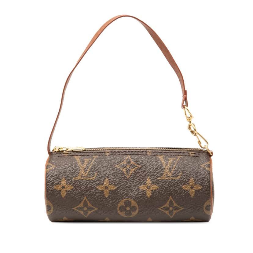 Louis Vuitton Monogram Papillon Pochette Brown Very good condition - Front View