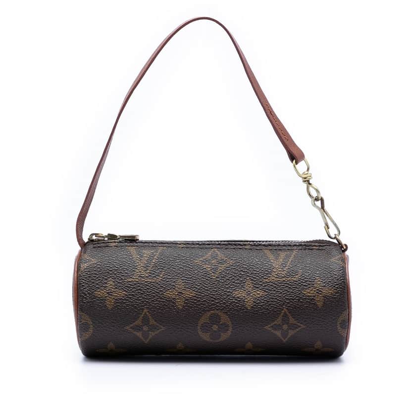 Louis Vuitton Monogram Papillon Pochette Brown Very good condition - Front View