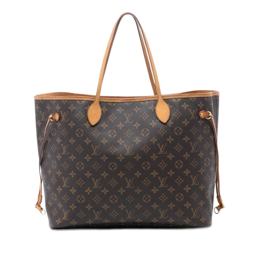 Louis Vuitton Monogram Neverfull GM Brown Very good condition - Front View