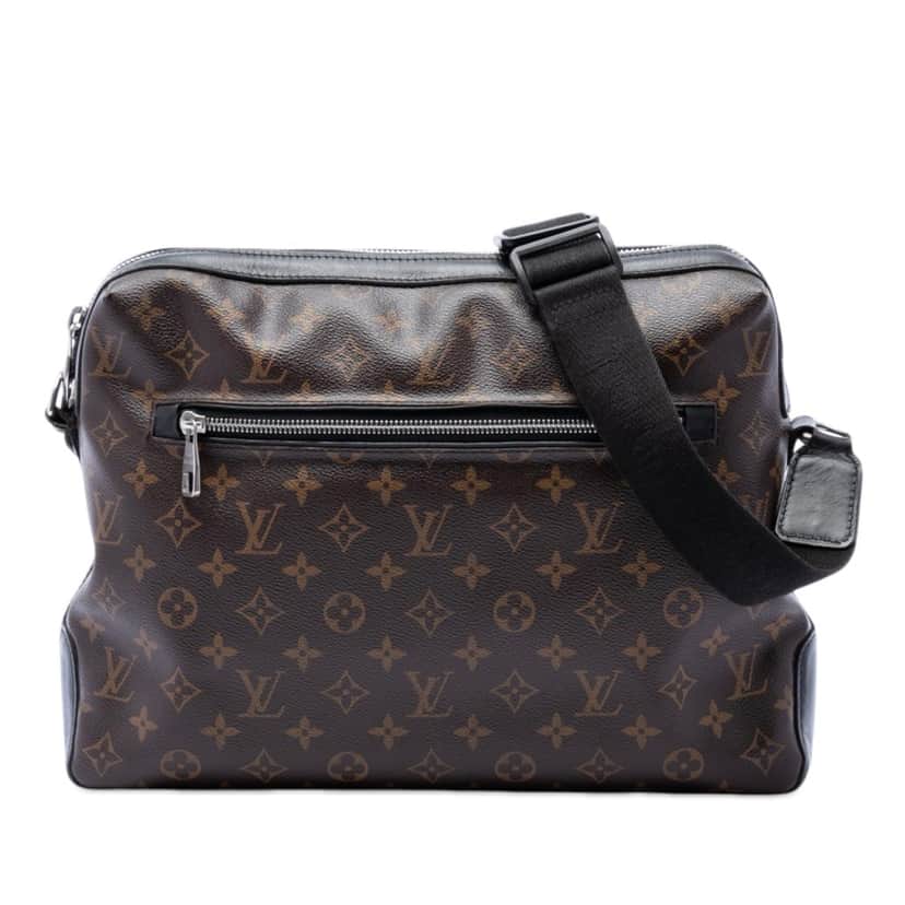 Louis Vuitton Monogram Macassar Torres Messenger Bag Brown Very good condition - Front View