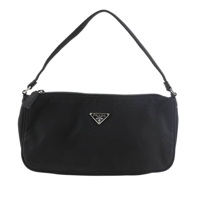 Prada Tessuto Pochette Black Very good condition - Front View