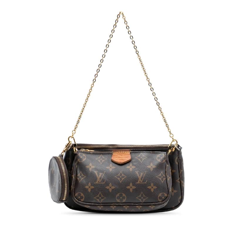 Louis Vuitton Monogram Multi Pochette Accessoires Brown Very good condition - Front View