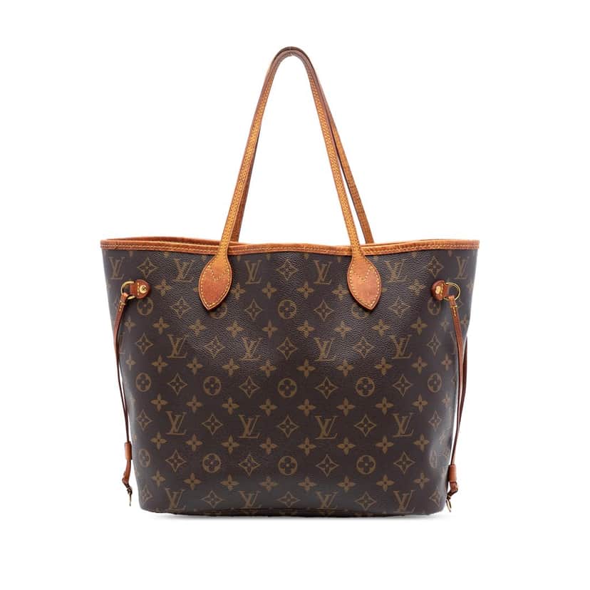 Louis Vuitton Monogram Neverfull MM Brown Very good condition - Front View