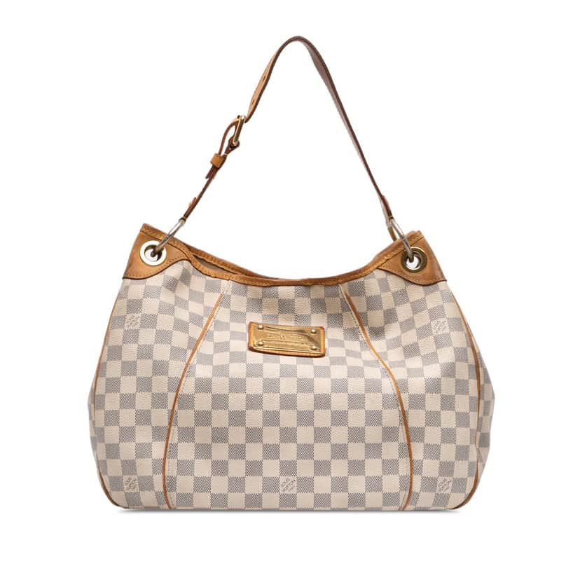 Louis Vuitton Damier Azur Galliera PM White Very good condition - Front View