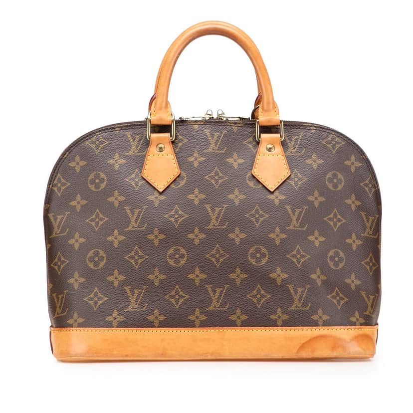 Louis Vuitton Monogram Alma PM Brown Good condition - Front View