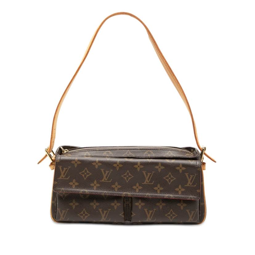 Louis Vuitton Monogram Viva Cite MM Brown Very good condition - Front View