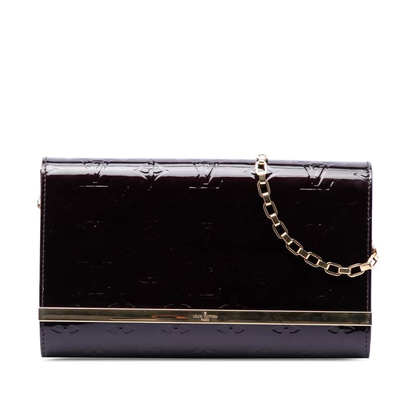 Louis Vuitton Monogram Vernis Ana Purple Leather Very good condition - Front View