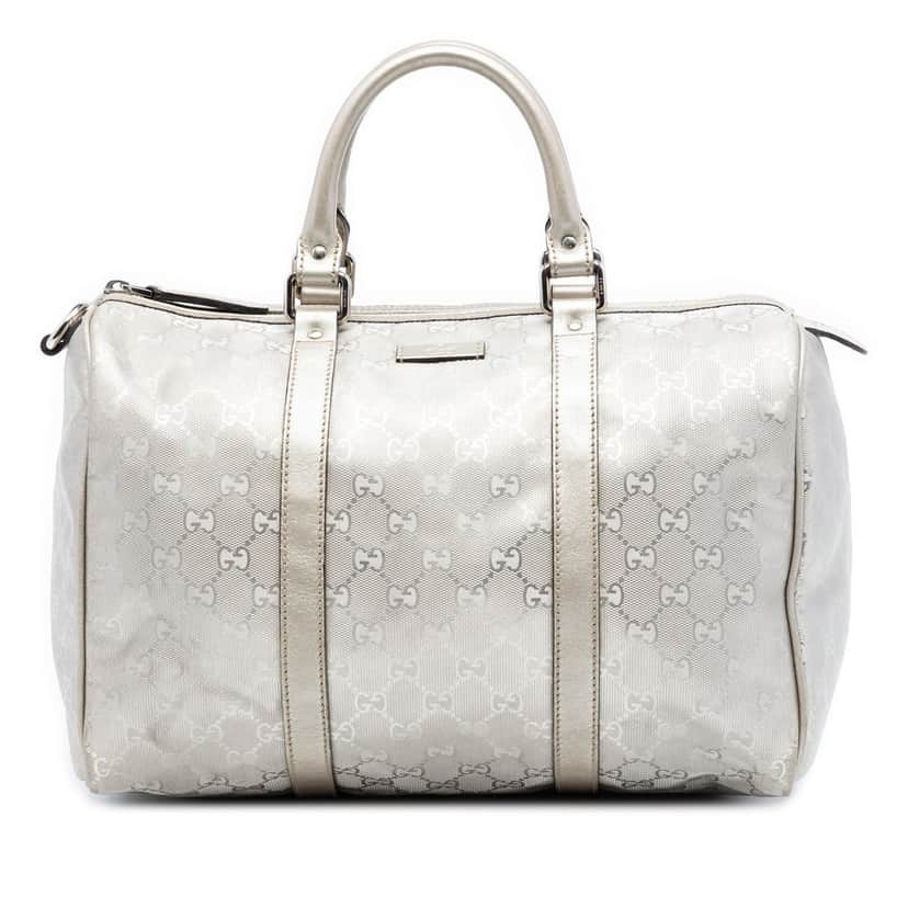 Gucci Medium GG Imprime Joy Boston Bag Gold Very good condition - Front View