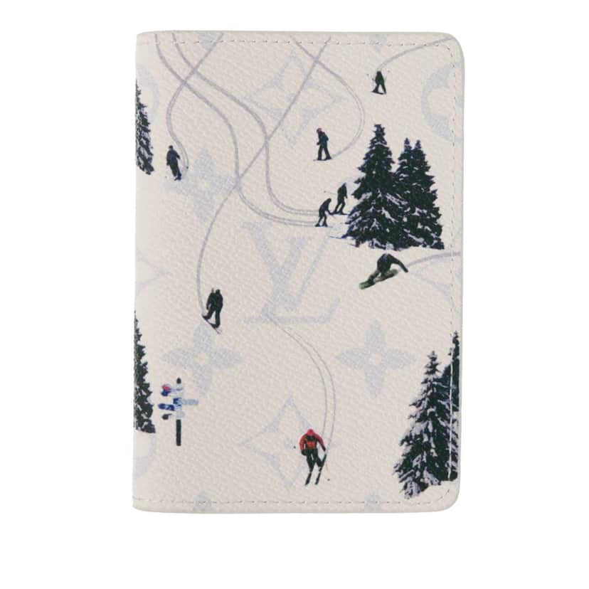 Louis Vuitton Monogram Ski Pocket Organizer White Very good condition - Front View