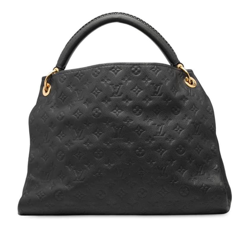 Louis Vuitton Monogram Empreinte Artsy MM Blue Leather Very good condition - Front View