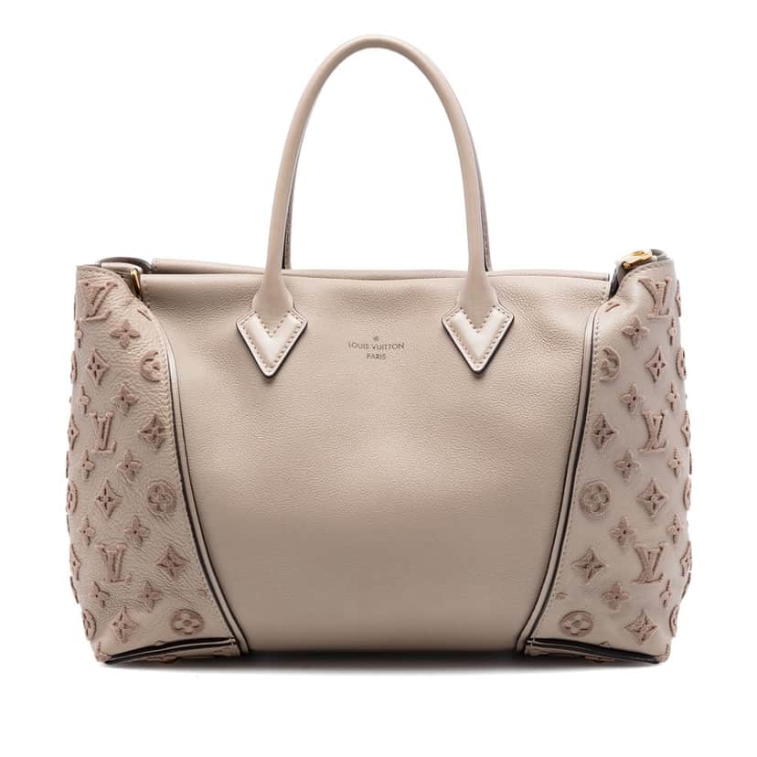 Louis Vuitton Veau Cachemire W Tote PM Brown Leather Very good condition - Front View