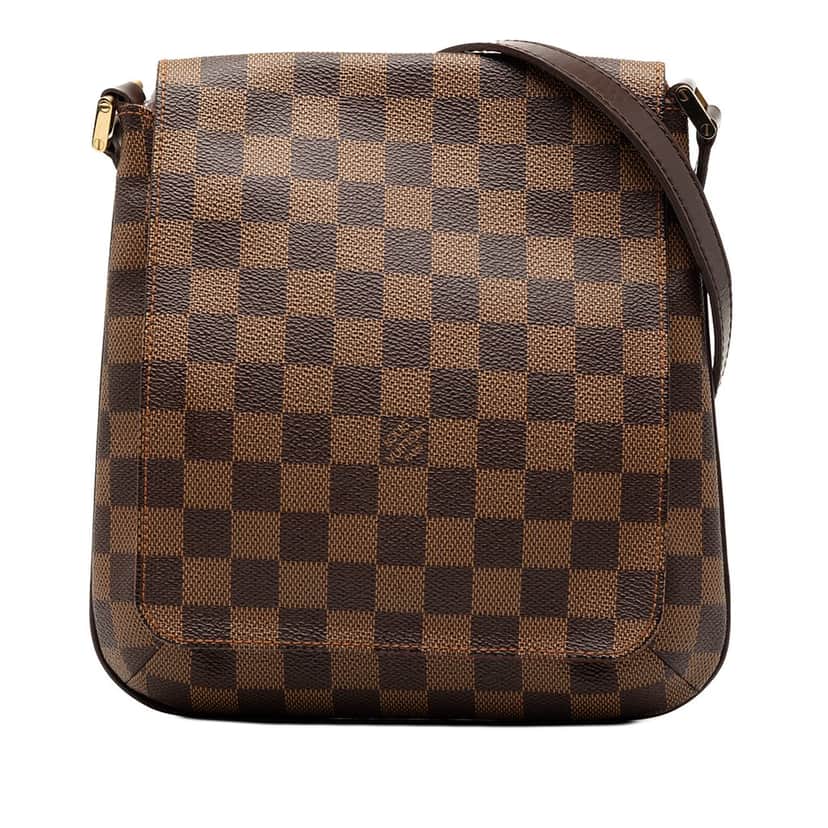 Louis Vuitton Damier Ebene Musette Salsa Long Strap Brown Very good condition - Front View