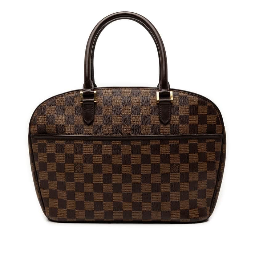 Louis Vuitton Damier Ebene Sarria Horizontal Brown Good condition - Front View