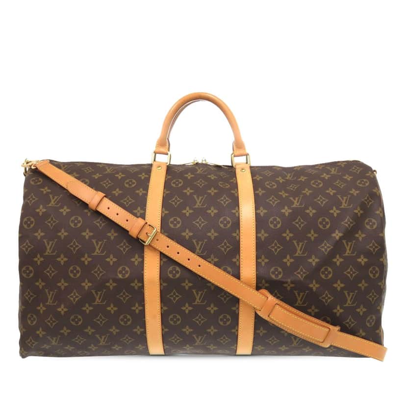 Louis Vuitton Monogram Keepall Bandouliere 60 Brown Very good condition - Front View