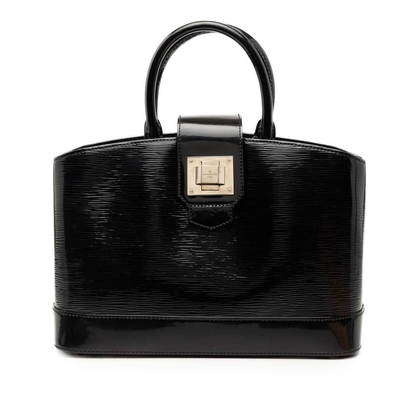 Louis Vuitton Electric Epi Mirabeau PM Black Leather Very good condition - Front View