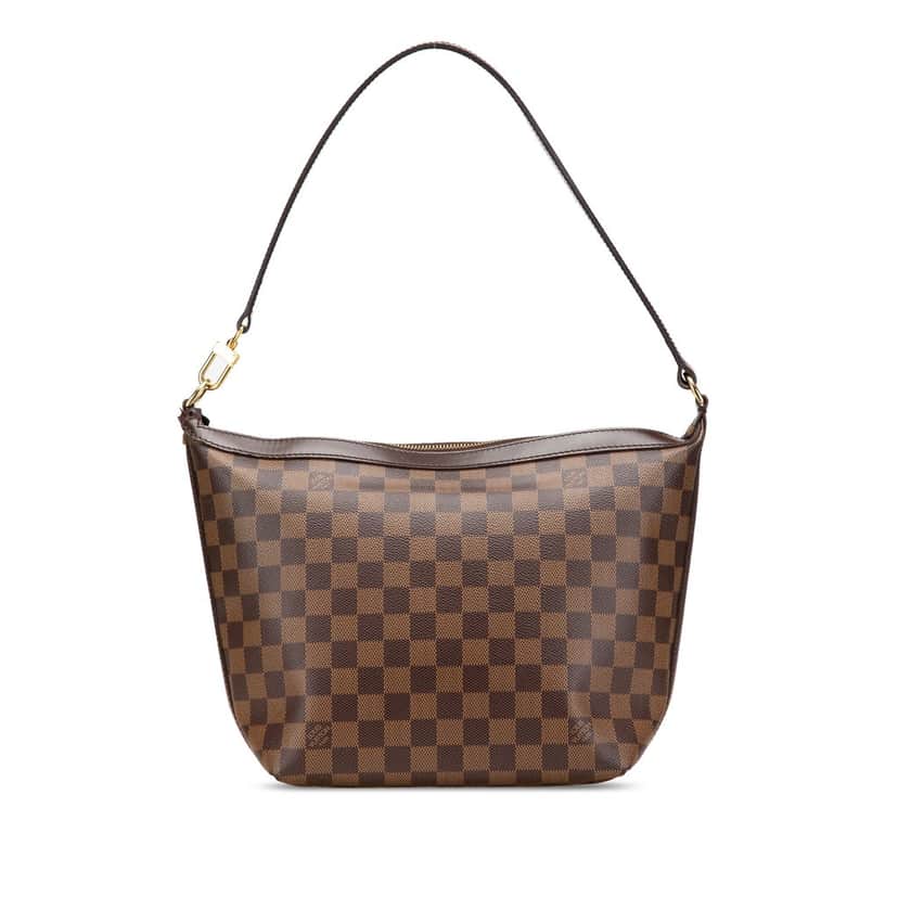 Louis Vuitton Damier Ebene Illovo MM Brown Canvas Good condition - Front View