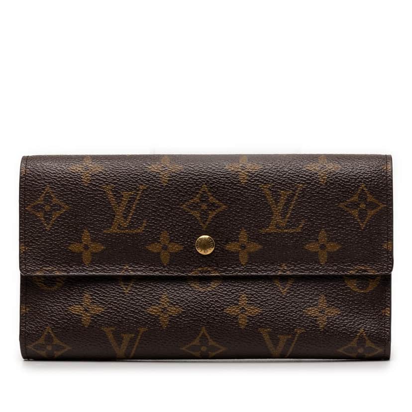 Louis Vuitton Monogram Porte Tresor International Wallet Brown Very good condition - Front View