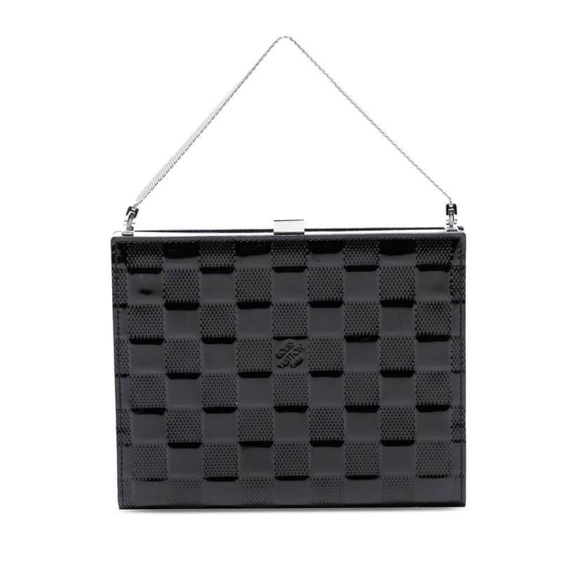 Louis Vuitton Damier Vernis Ange MM Black Leather Very good condition - Front View