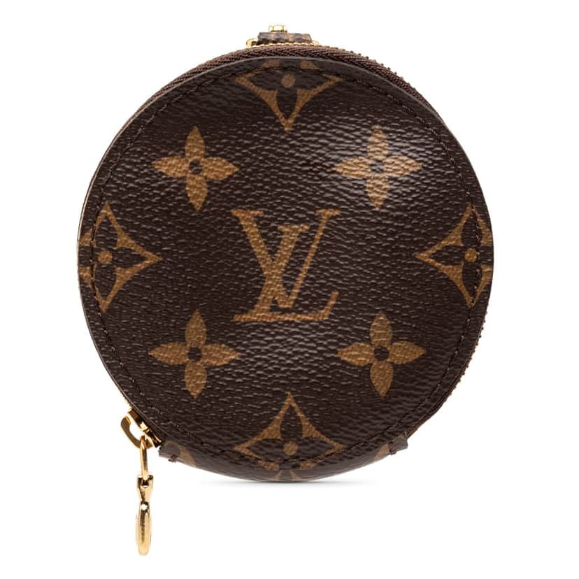 Louis Vuitton Monogram  Multi Pochette Round Coin Pouch Brown Very good condition - Front View