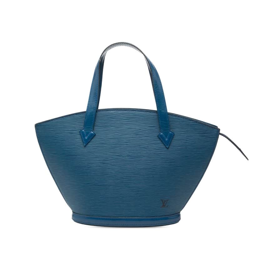 Louis Vuitton Epi Saint Jacques PM Short Strap Blue Leather Very good condition - Front View