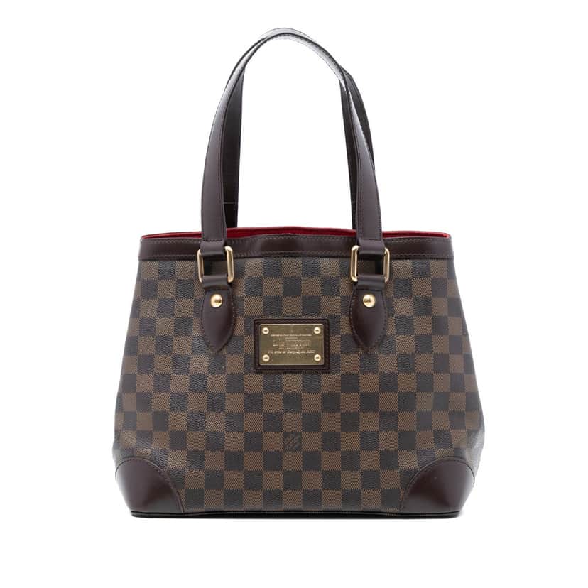 Louis Vuitton Damier Ebene Hampstead PM Brown Very good condition - Front View