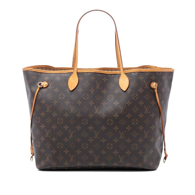 Louis Vuitton Monogram Neverfull GM Brown Very good condition - Front View