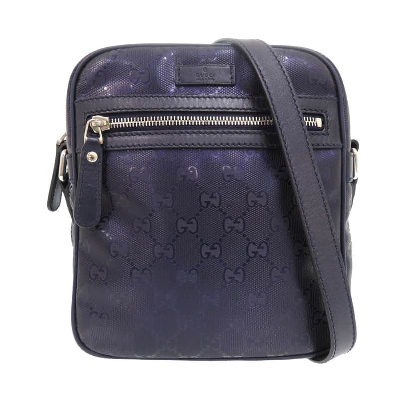 Gucci GG Imprime Crossbody Purple Very good condition - Front View