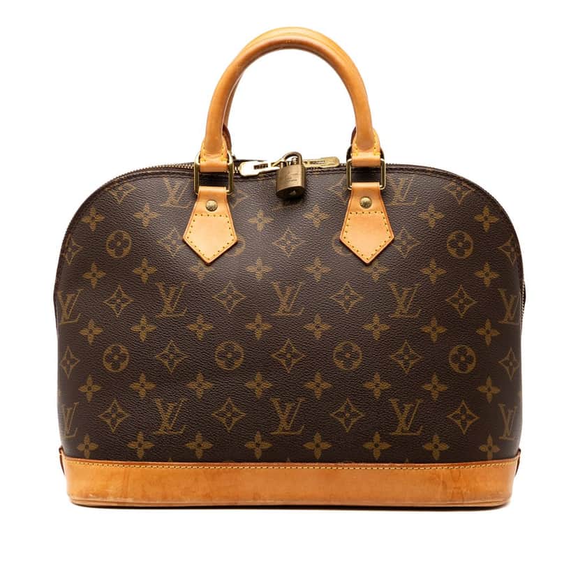 Louis Vuitton Monogram Alma PM Brown Very good condition - Front View