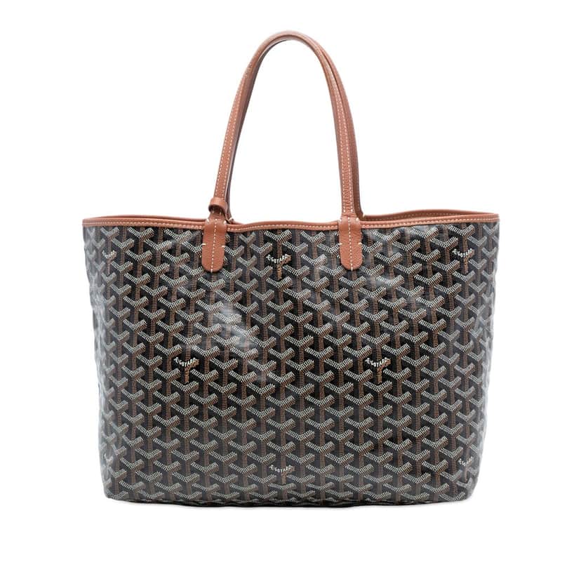 Goyard Goyardine Saint Louis PM Black Very good condition - Front View