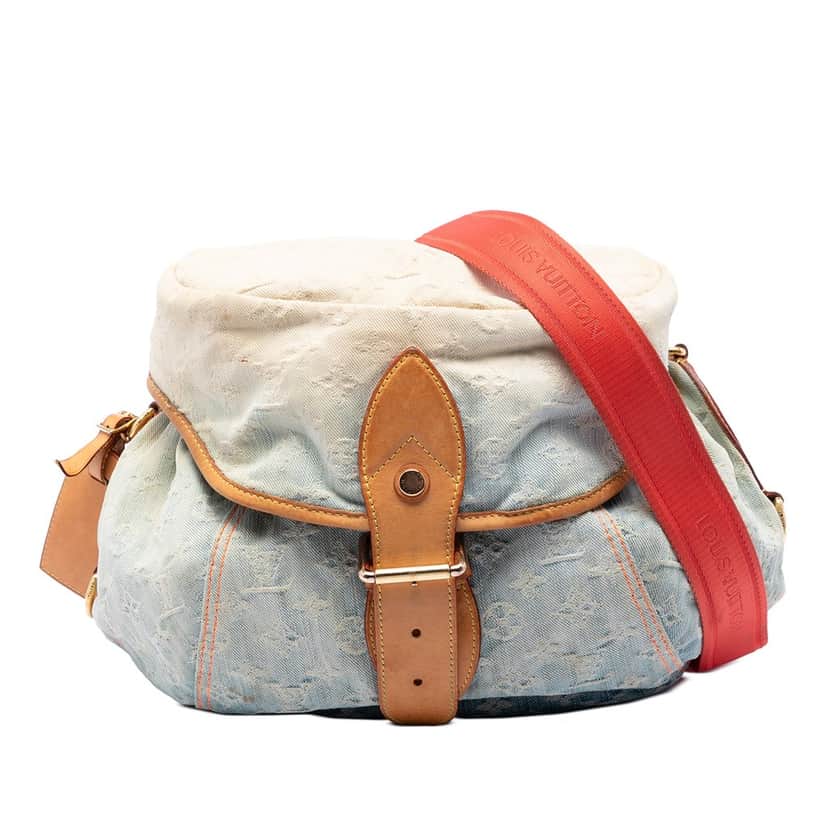 Louis Vuitton Monogram Denim Sunshine Blue Good condition - Front View