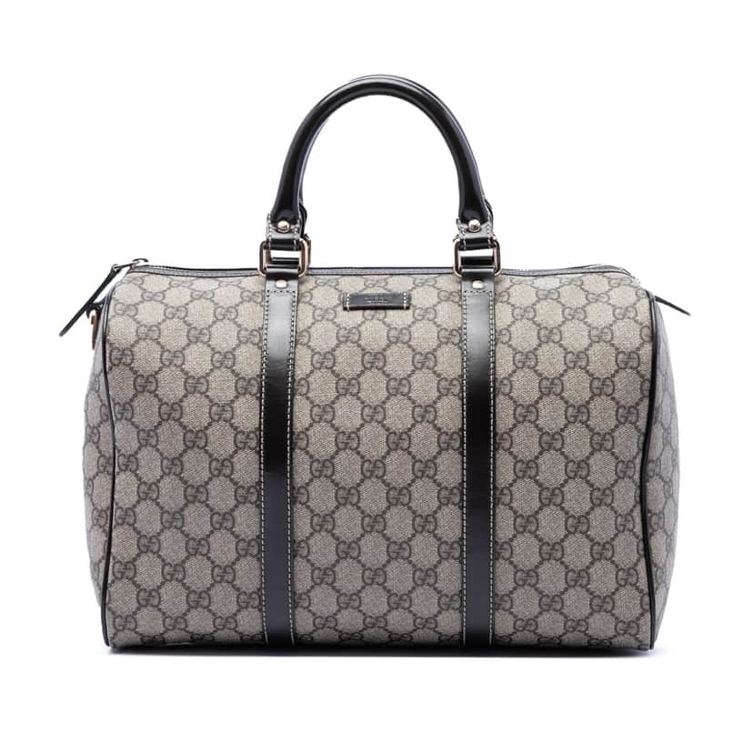 Gucci Medium GG Supreme Joy Boston Bag Beige Very good condition - Front View