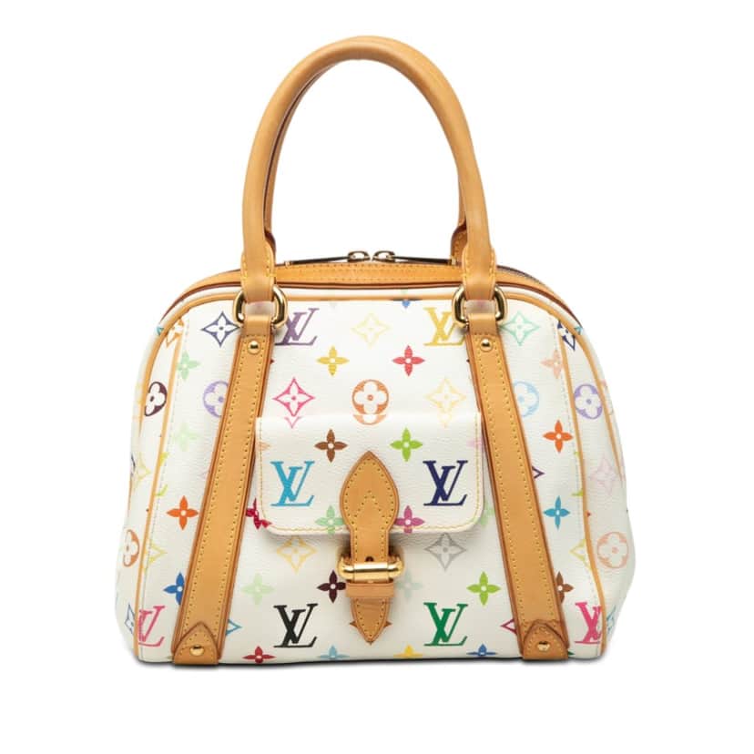 Louis Vuitton Monogram Multicolore Priscilla White Very good condition - Front View