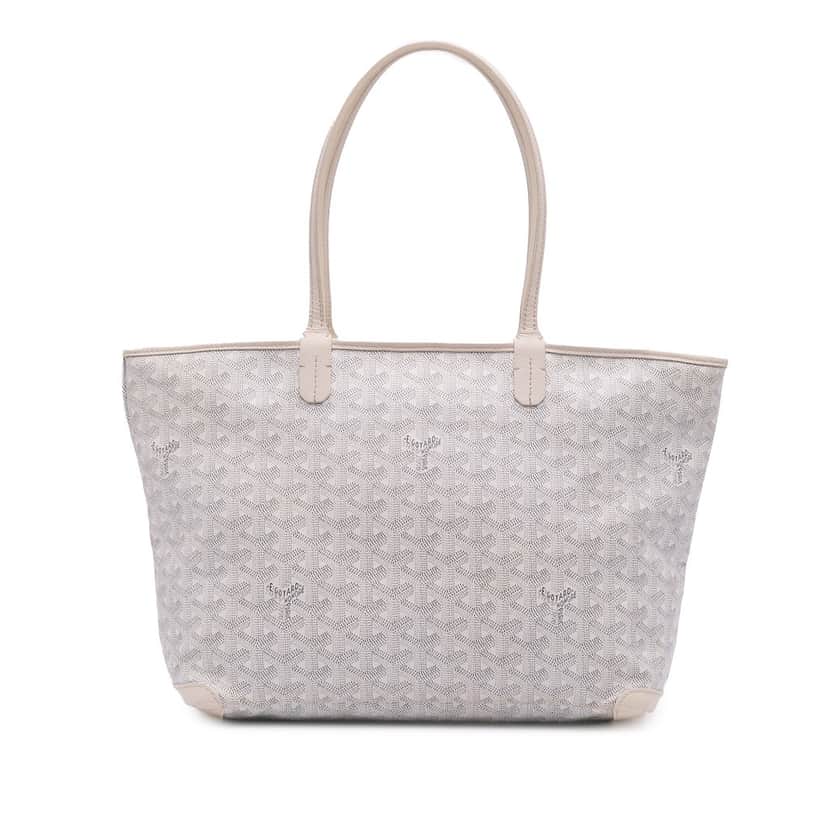 Goyard Goyardine Artois PM White Very good condition - Front View