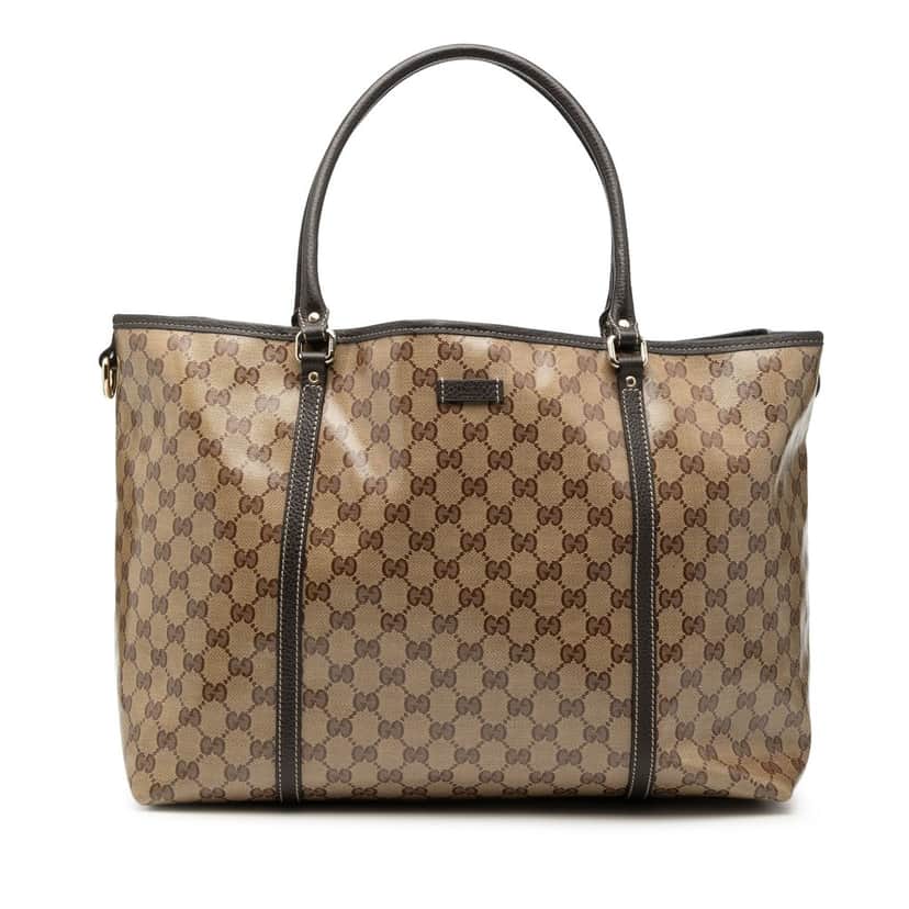 Gucci GG Crystal Joy Tote Beige Very good condition - Front View