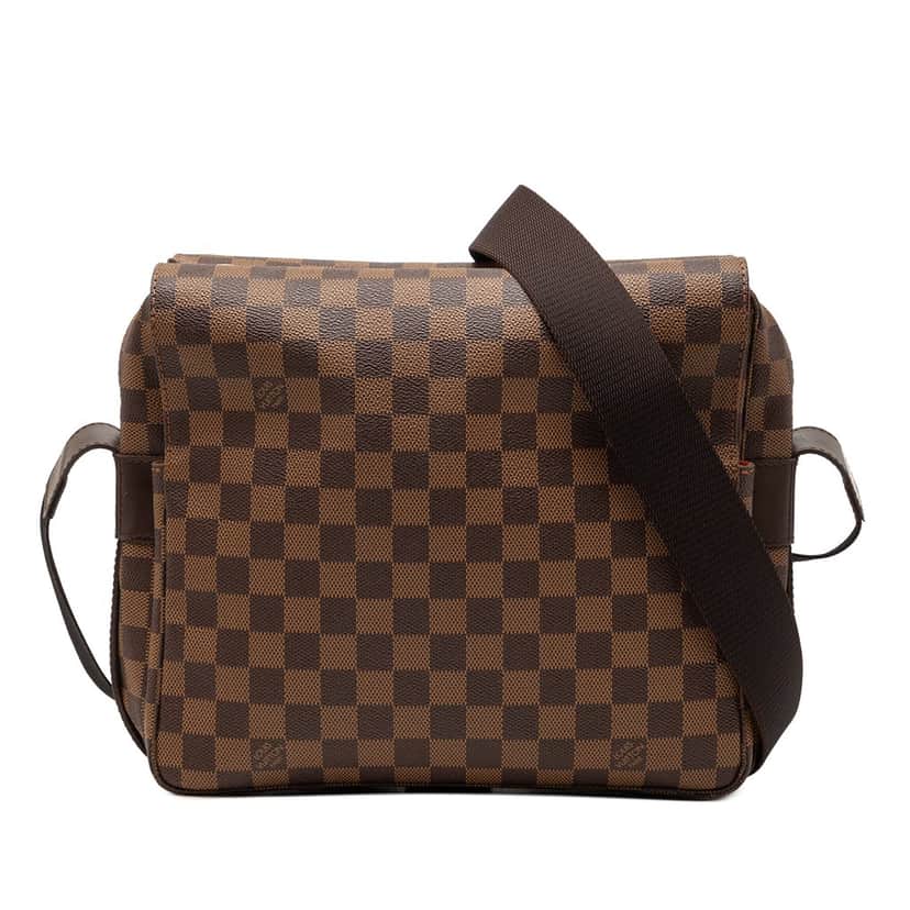 Louis Vuitton Damier Ebene Naviglio Brown Very good condition - Front View
